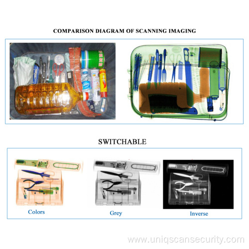 Airport X ray luggage machine X-ray baggage scanner